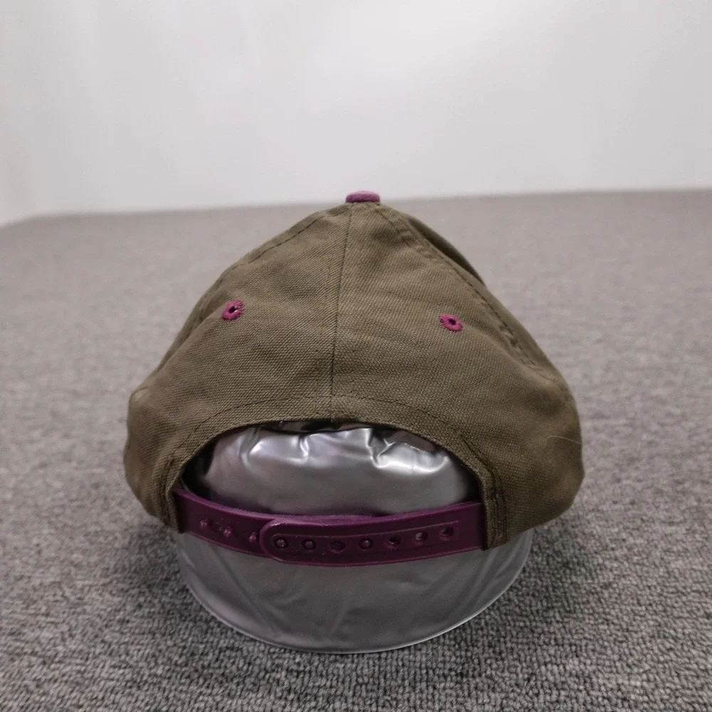 Vintage Colorado Rockies Hat Cap Snap Back One Size Purple MLB Baseball Logo 7